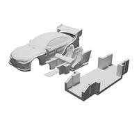 Modifica Carrozzeria Alfa Romeo Giulia GTA per Hot Wheels Scala 1/64