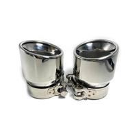 Modifica Degli Accessori Per Auto Del Terminale Scarico Silenziatore Di Scarico In Acciaio Inossidabile 304 Per M2 M3 M4 M5 M6 2 Pezzi(M5 F10,60mm In 89mm Out)