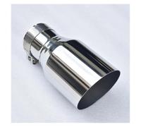 Modifica Degli Accessori Per Auto Silenziatore Tubo Di Scarico Dell'automobile Universale In Acciaio Inossidabile 1PCS 304 Terminale Di Coda(76MM IN -101MM OUT)
