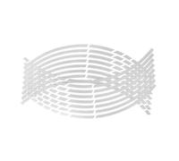 Modifica del cerchione Adesivi Ruote Moto Decalcomanie Cerchio Riflettente Da 17/18 Pollici Per Per Trident 660(Style 6)