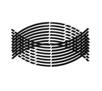 Modifica del cerchione Adesivi Ruote Moto Decalcomanie Cerchio Riflettente Da 17/18 Pollici Per Per Trident 660(Style 7)