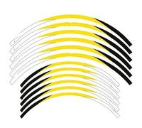 Modifica del cerchione Cerchio Da 21"18" Moto Ruote Adesivi Decalcomanie Set Di Strisce Riflettenti Per CRF250F 2019 2020 2021(Style 9)