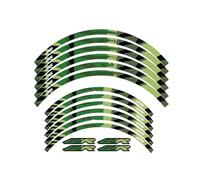 Modifica del cerchione Kit Adesivi Riflettenti Per Cerchi Da 21" E 18" Moto Per Y&amaha Per WR 250R 250F 450F 2001-2020(Style 1)