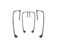 modifica dell'auto Compatibile Con A3 2014 2015 2016 2017 2018 2019 LHD Auto In Fibra Di Carbonio Finestra Interruttore Di Sollevamento In Vetro Pulsante Copertura Trim Adesivo