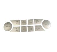 modifica dell'auto Compatibile Con Benz Per C E LK W204 W212 X204 Interni Auto Console AC Media Volume Bottoni Paillettes Adesivi Copertura(2)