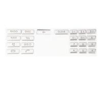 modifica dell'auto Compatibile Con Benz Per GLA X156 CLA C117 B W176 W246 Interni Auto Center Console CD Multimedia Bottoni Decalcomanie Adesivi(2)