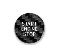 modifica dell'auto Compatibile con BMW X5 Z4 Serie 3 G05 G14 G15 G29 2018 2019 Accessori Interni Auto Motore Pulsante Avviamento Dispositivo Accensione Adesivo(Black)