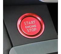 modifica dell'auto Compatibile Con Per A4L A6L Q5L A5 A7 Auto Interruttore Di Avviamento Del Motore Pulsante Della Copertura Adesivo Telaio Caso Anello Di Copertura Decorazione