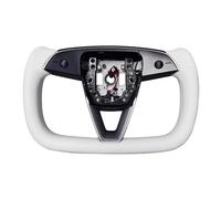 modifica dell'auto Compatibile Con Tesla Per Model 3 Per Highland 2024 Copertura Puleggia Riscaldamento Volante Giogo Decorazione Accessori Interni Auto