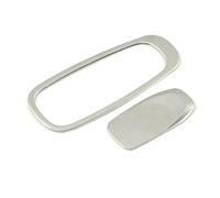 modifica dell'auto Compatibile con Volvo XC60 2018 2019 2020 vano portaoggetti interruttore regolazione pulsante rivestimento modanatura interna in acciaio(Silver)