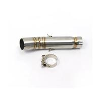 Modifica Moto Tubo Di Scarico Collegamento Adatto per Honda per Cbr500R Cbr500 Cbr30 Giunto tubo di scarico per motocicletta collegamento centrale marmitta(B)