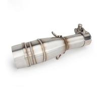 Modifica Moto Tubo Di Scarico Collegamento Adatto per Honda per forza300 FORZA350 Tubo di scarico per moto Sezione intermedia Slip-On in acciaio inossidabile