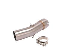 Modifica Moto Tubo Di Scarico Collegamento Adatto per SUZUKI per SV650 2003-2015 Scarico per moto modificato 51mm marmitta collegamento tubo di centrale Slip On(Mid lLink Pipe A)