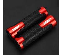 Modifica Per YAMAHA YZFR7 2022-2026 Manopole per manubrio per motocicletta Estremità della barra Tappi per manopole Tappi(Red2)