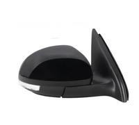 Modifica Specchietto Retrovisore Per VW Per Tiguan 2009-2016 Side Specchio Retrovisore Telaio Di Montaggio Lente In Vetro Indicatore Di Direzione Lampada(9Pins black right)