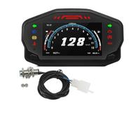 Modifica Strumento Moto LCD RPM Chilometraggio Misuratore Digitale Da Cruscotto Per 2/4 Cilindri Contagiri(Set A)