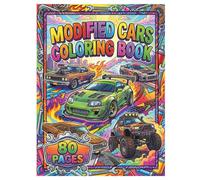 MODIFIED CARS COLORING BOOK