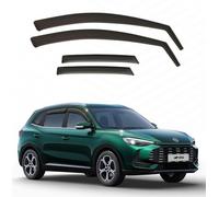 Modifycar - Deflettori compatibili MG ZS | 2025 in poi - Vetro acrilico resistente - Derivabrisas anteriore e posteriore fumé per finestrini - Installazione interna - 4 unità