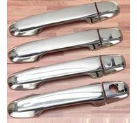 Modifycar Maniglie per porte cromate per Toyota Yaris III | XP13 | 2010-2020 Acciaio inossidabile Maniglia per porte Maniglie esterne Maniglie cromate