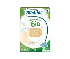 Modilac Mie Cereali Bio Natura 250 g - Crema di Cereali Bimbi