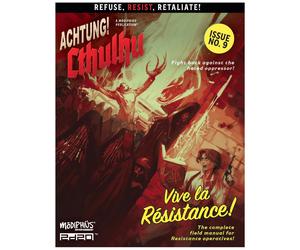 Modiphius: Achtung Cthulhu 2d20: Vive La Resistance-Issue No. 9 - RPG Softcover