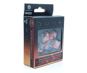 Modiphius Dune RPG Dice Set - Harkonnen,Multi