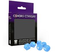 Modiphius Entertainment: Cohors Cthulhu RPG: Atlantean Crystal Dice Pack - 6 Pie