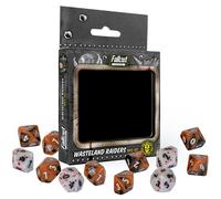 Modiphius Entertainment: Fallout: Factions Dice Set: Wasteland Raiders - 12 Piec