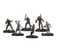 Modiphius Fallout: Miniature - Bruciato: L'Orda - 6 Figure in Resina | Modelli in resina di alta qualità non verniciati per The Wilds of Appalachia Skirmish Wargame, include 6 basi in plastica da