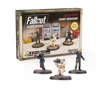 Modiphius Entertainment | Fallout Wasteland Warfare | Institute: Covert Operations | Miniatures | Unpainted