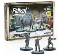 Modiphius Entertainment Fallout Wasteland Warfare NCR Top Brass Miniatures Set,