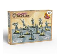 Modiphius Entertainment | Fallout Wasteland Warfare | Raiders: The Operators | Miniatures | Unpainted