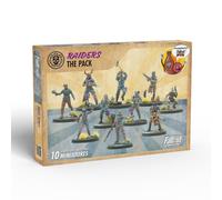 Modiphius Entertainment: Fallout Wasteland Warfare: Raiders - The Pack - 10 miniature non dipinte Nuka World Wave compatibili anche con le fazion