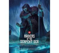 Modiphius Entertainment: Raiders of The Serpent Sea: Player's Guide (5E) - Libro di giochi di ruolo con copertina morbida integrativa, gioco di ruolo, 75 pagine a colori