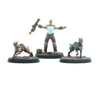 Modiphius: Fallout: Wasteland Warfare: Raiders Pack Top Dogs - 3 Figures, Nuka W