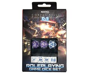 Modiphius | Infinity: Factions Dice Sets | Combined Army Dice Set| Dice Set | Role Playing Game | RPG | English