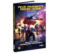 Modiphius Intrattenimento: Cinque Parsec da Casa: Tattiche - Libro di GDR con copertina rigida, Gioco di ruolo da tavolo, Nuovo setting & Meccanica, 212 pagine a colori