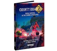 Modiphius Intrattenimento: County Road Z: Core Rulebook - Copertina rigida RPG Book, Rural Survival in Zombie Apocalypse, 184pgs, Gioco di ruolo da tavolo da solo