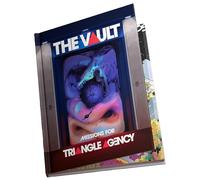 Modiphius Intrattenimento: The Vault: Missions for Triangle Agency - Libro di giochi di ruolo di espansione con copertina rigida, indagini paranormali, orrore aziendale