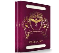 Modiphius: The Troubleshooters: Passport 3-Pack - RPG Accessory, Tri-Lingual Eng