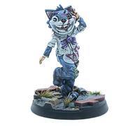 Modipihus Entertainment: Fallout: Wasteland Warfare - Mr Fuzzy Miniature - Unpai