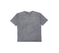 MODJEANS T-Shirt Oversize Unisex per Donna & Uomo - Taglia L, Grigio - Look Vintage Lavato in 100% Cotone - Maglietta Sportiva Casual a vestibilità Ampia