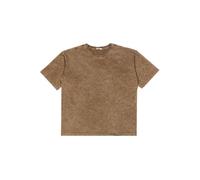 MODJEANS T-Shirt Oversize Unisex per Donna & Uomo - Taglia M, Beige - Look Vintage Lavato in 100% Cotone - Maglietta Sportiva Casual a vestibilità Ampia