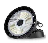 Modlicht Illuminazione a LED per interni, 200 W, bianco freddo, 5000 K, angolo di diffusione 90°, 34000 lm, lampada industriale UFO Highbay IP65, per magazzini, officine/garage