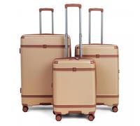 MODO by Roncato Charm 2.0 4 ruote Set di valigie 3 pezzi con piega di espansione beige