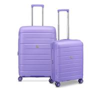 MODO by Roncato Starlight 3.0 4 ruote Set di valigie 2 pezzi con piega di espansione viola