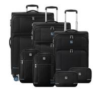 MODO by Roncato Star 2.0 4 ruote Set di valigie 7 pezzi nero