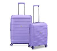 MODO by Roncato Starlight 3.0 4 ruote Set di valigie 2 pezzi con piega di espansione viola