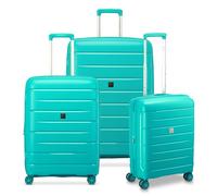 MODO BY RV RONCATO STARLIGHT 3.0 set valigie Grande, Medio e Cabina, espandibile e con sistema di chiusura TSA - Mint Green