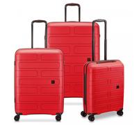MODO by Roncato Supernova 2.0 4 ruote Set di valigie 3 pezzi rosso